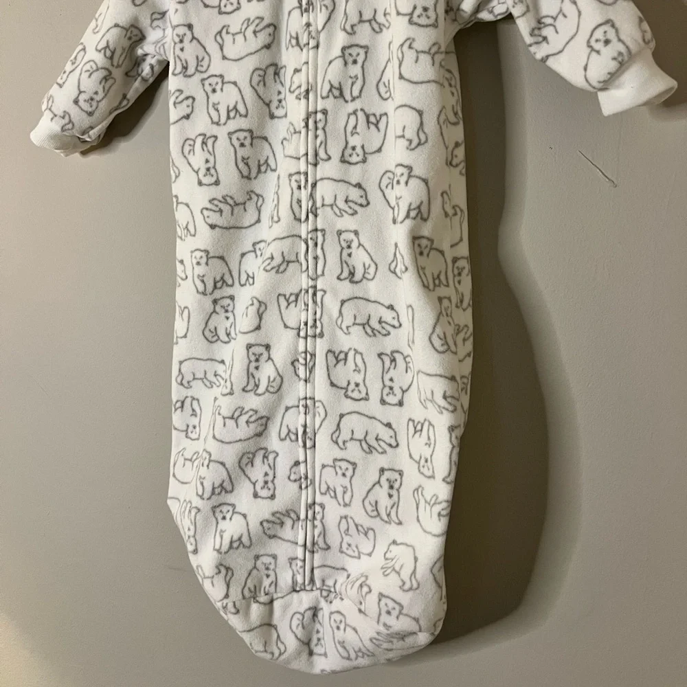Carters Polar Bear Print Kids Pajama Sleep Sack